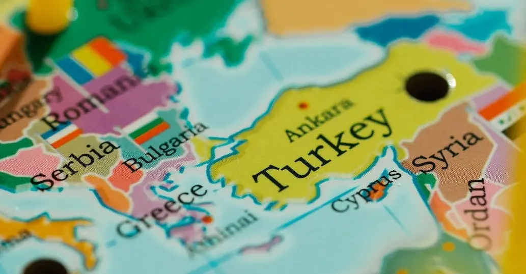 Turkey map